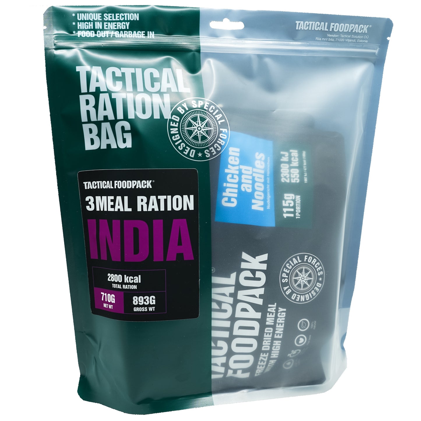 3 Meal Ration INDIA